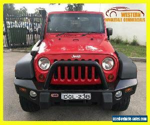 2010 Jeep Wrangler JK Sport Softtop 2dr Man 6sp 4x4 3.8i [MY10] Red Manual M